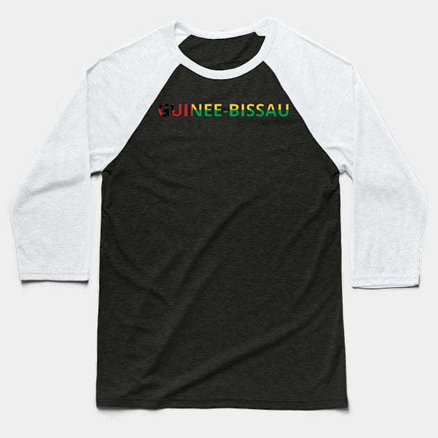 Drapeau Guinée-Bissau Baseball T-Shirt by Pixelforma